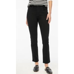 J.Crew Essential Straight Black Jeans 29 Tall High Rise Minimalist Classic